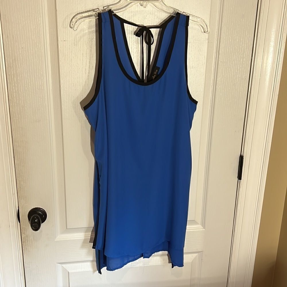 New Melissa Paige tie back tunic tank